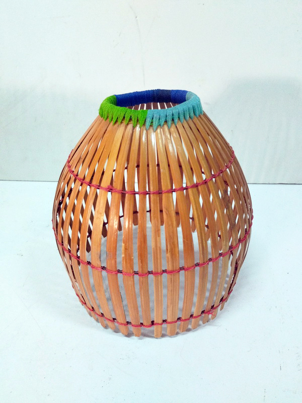 lampara techo bambu 22 o20.5 3u